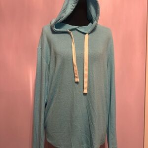 Zyia Boyfriend Hoodie: Light Blue